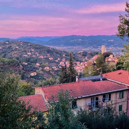 La Casa Rossa Arcola Con Vista 빌라 외부 사진