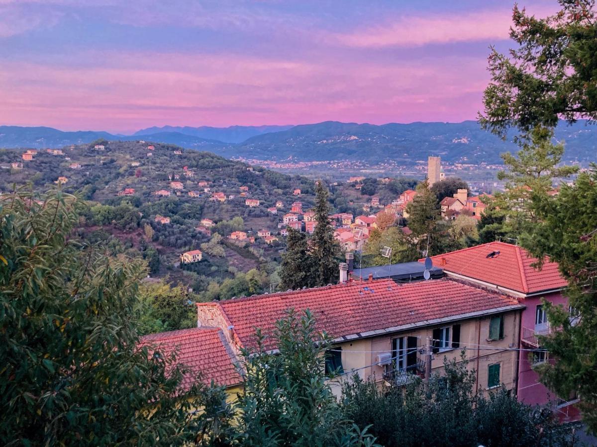 La Casa Rossa Arcola Con Vista 빌라 외부 사진