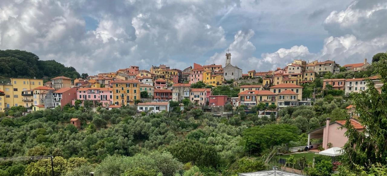 La Casa Rossa Arcola Con Vista 빌라 외부 사진