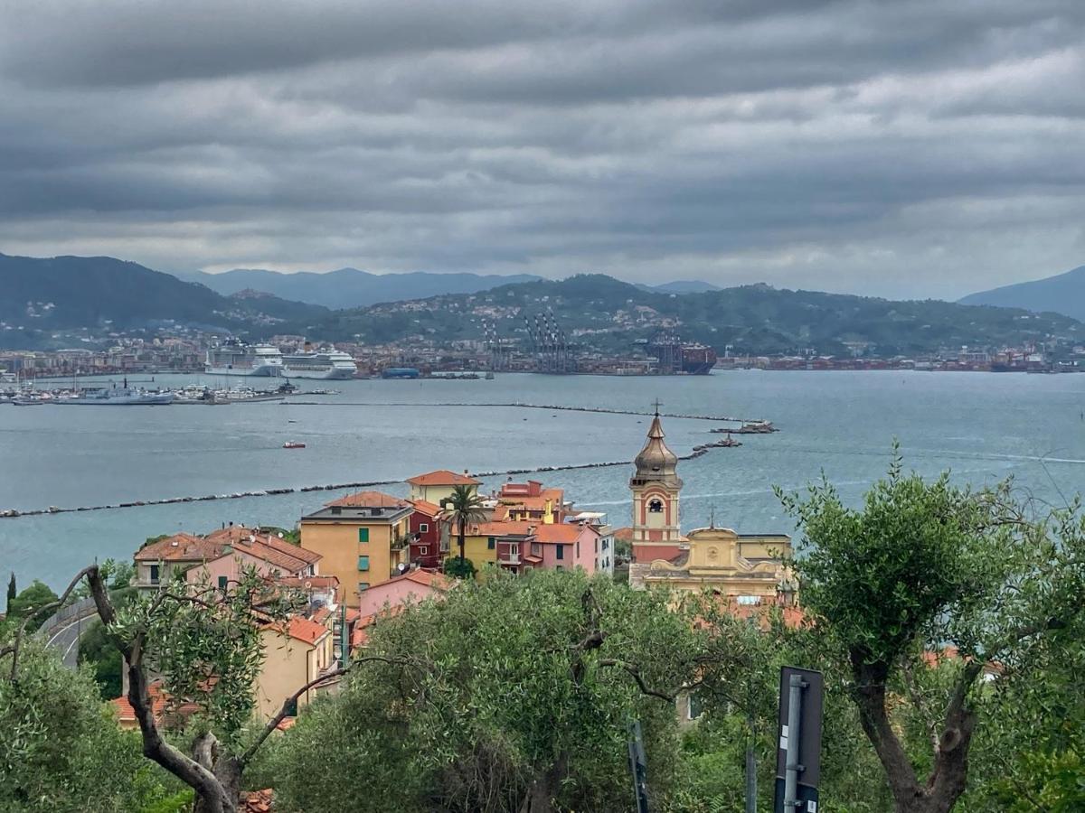 La Casa Rossa Arcola Con Vista 빌라 외부 사진