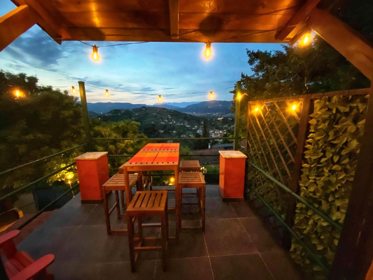 La Casa Rossa Arcola Con Vista 빌라 외부 사진