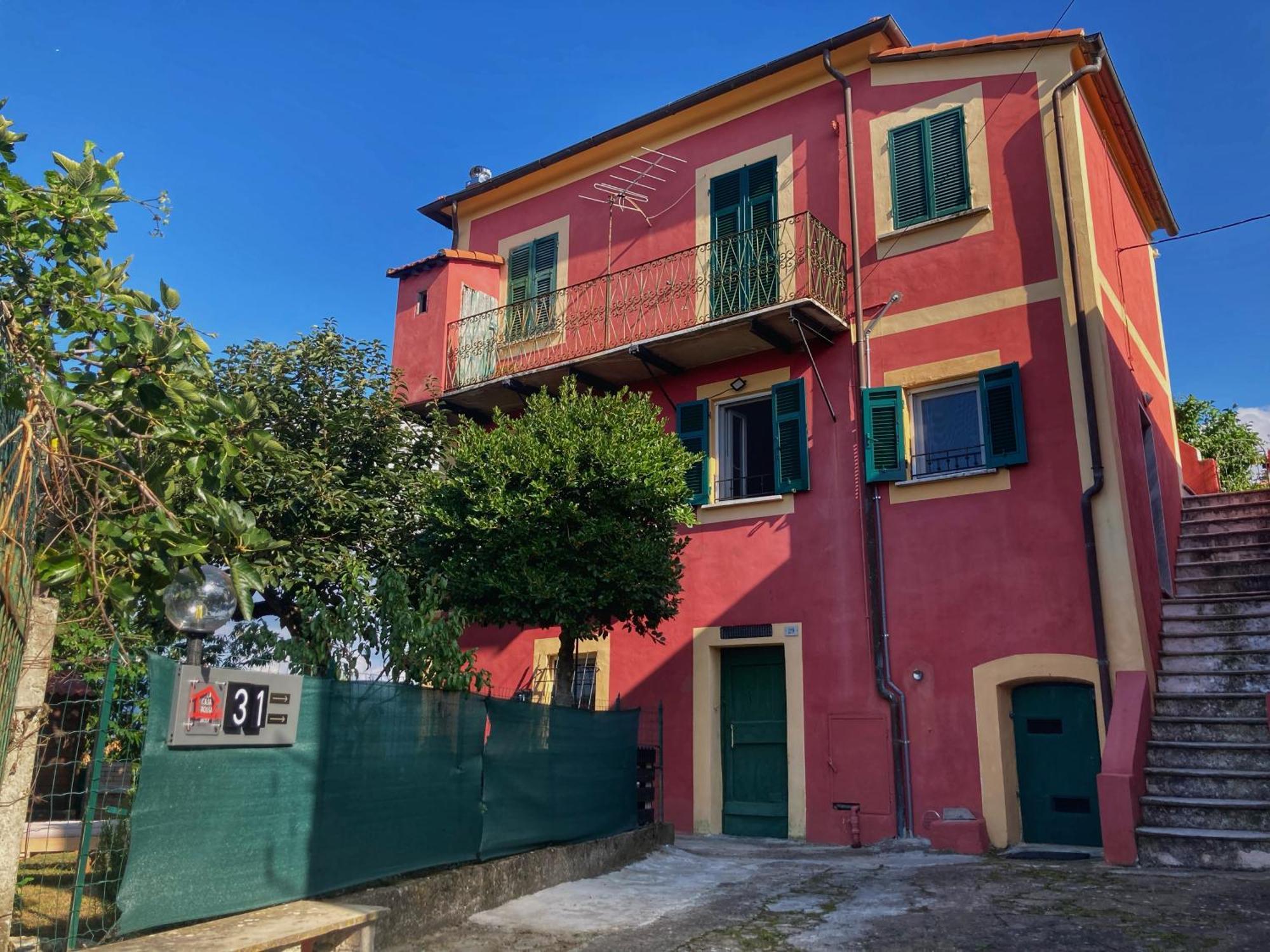 La Casa Rossa Arcola Con Vista 빌라 외부 사진