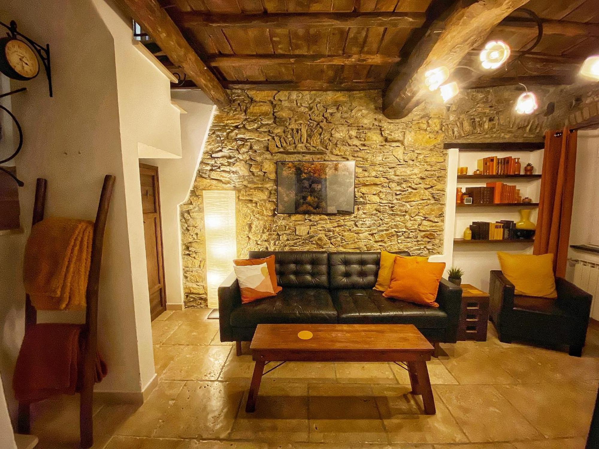 La Casa Rossa Arcola Con Vista 빌라 외부 사진