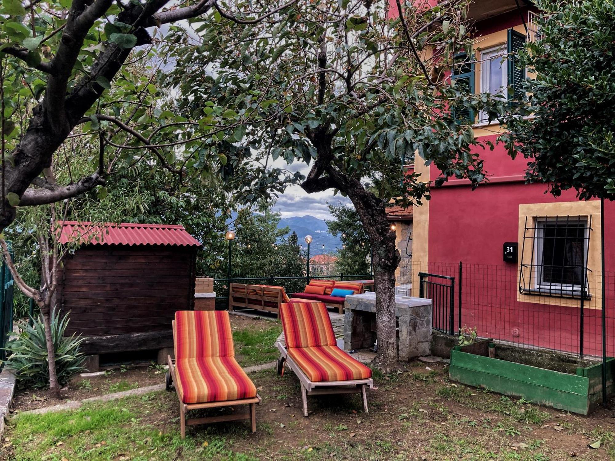 La Casa Rossa Arcola Con Vista 빌라 외부 사진